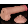 LoveToy SlidingSkin Gode avec Bourses Sliding Skin 15 x 4.5cm